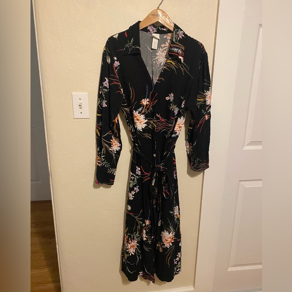 HM Button Maxi Dress